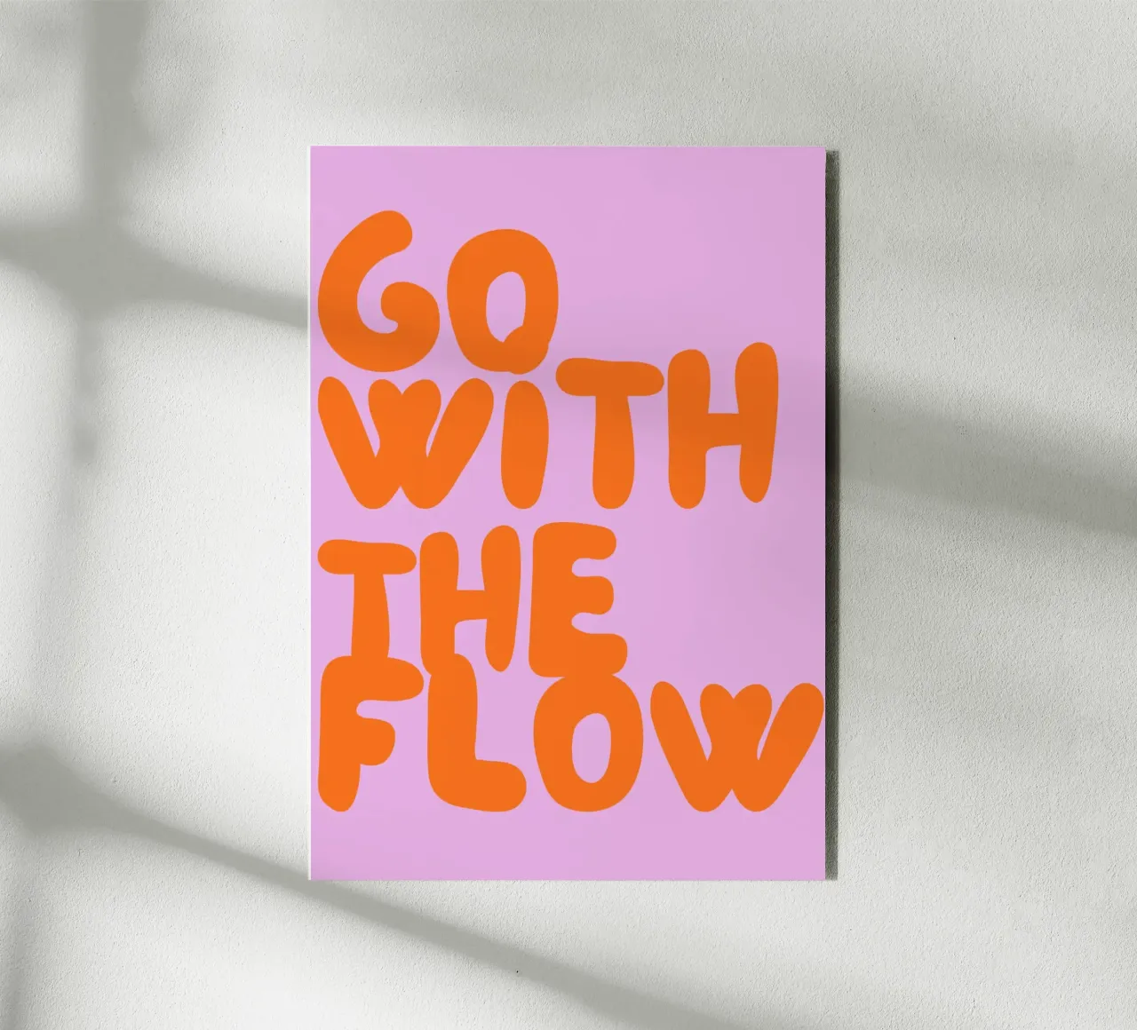 Go with the Flow alluminio dibond da Tabea Jule