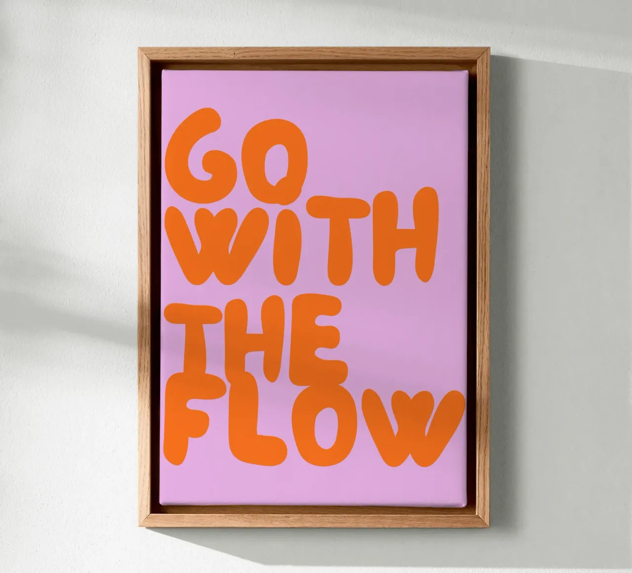 Go with the Flow tela da Tabea Jule