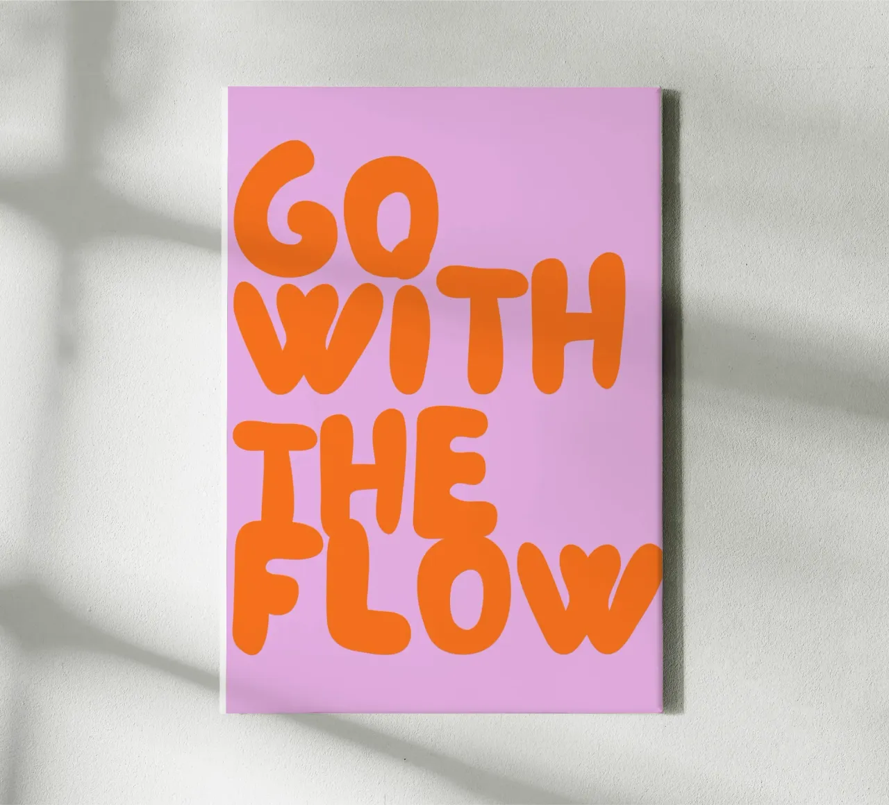 Go with the Flow tela da Tabea Jule