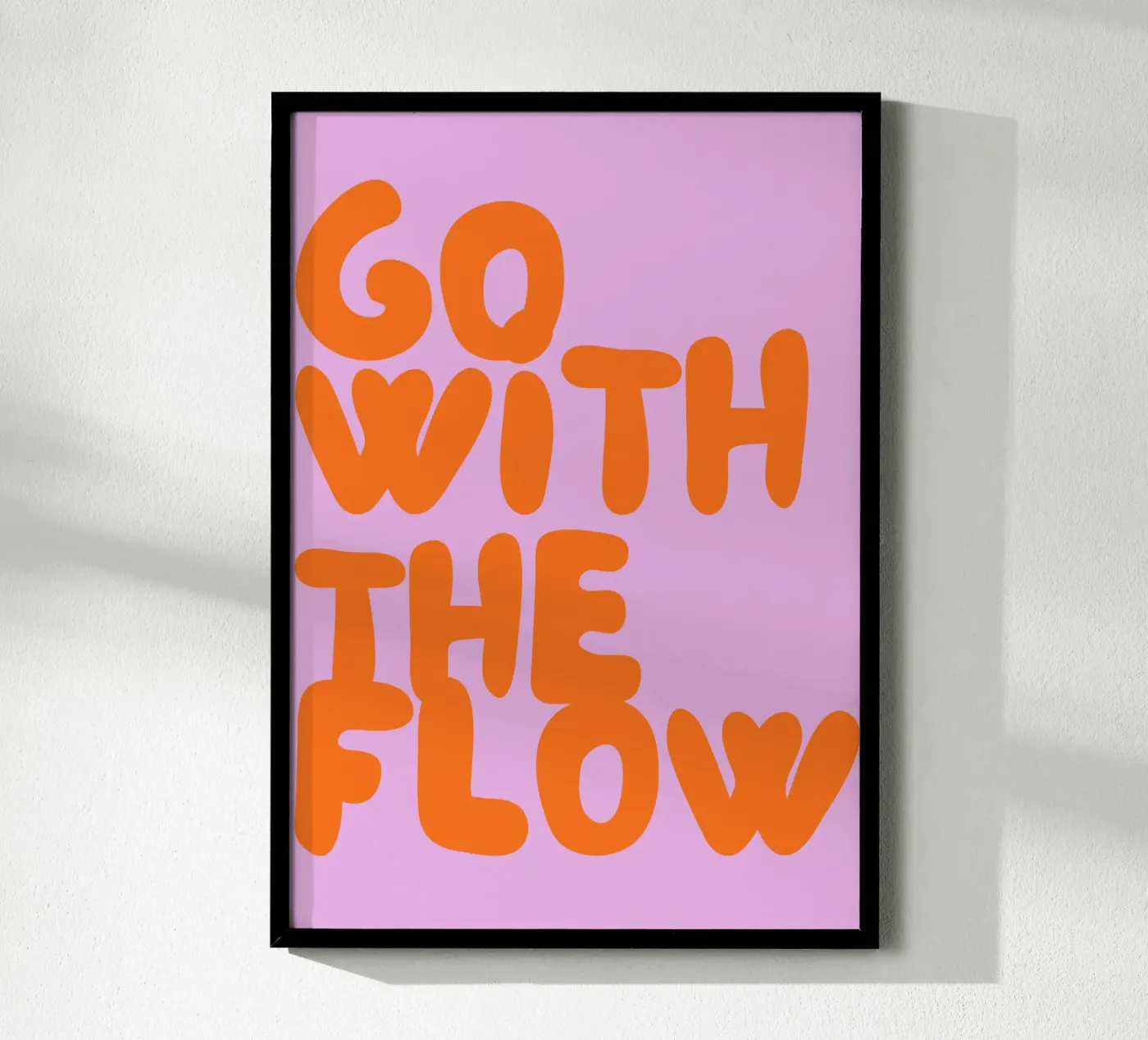 Go with the Flow poster da Tabea Jule