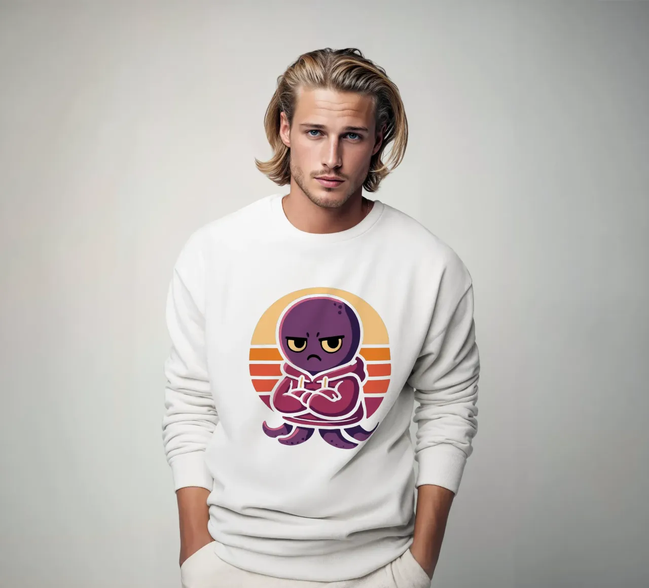 No Chill Cephalopod sweatshirt by artdesign1985