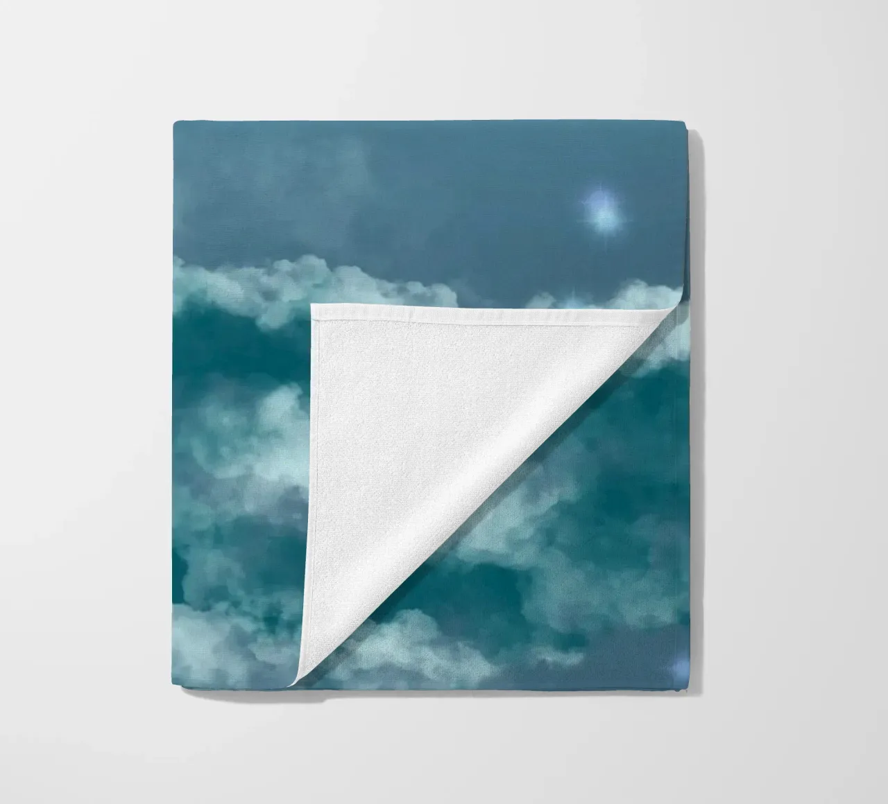 Chiaro di luna telo mare da Ali’sArt