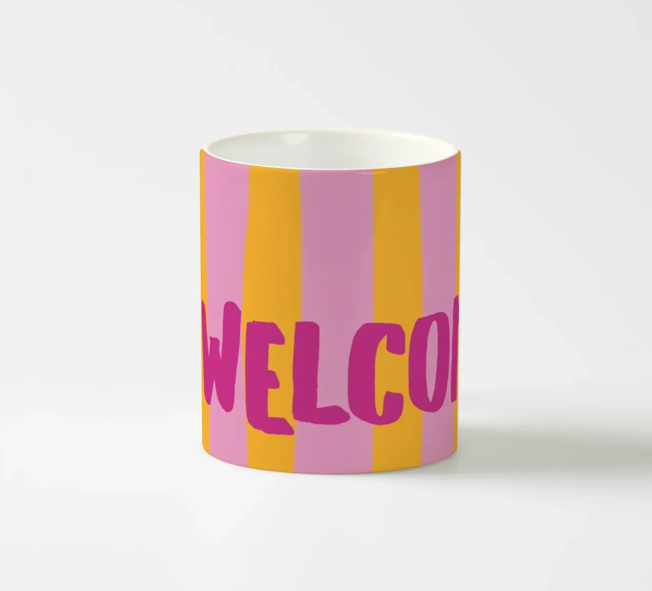 benvenuto | colore 2 tazza in ceramica da moDeern