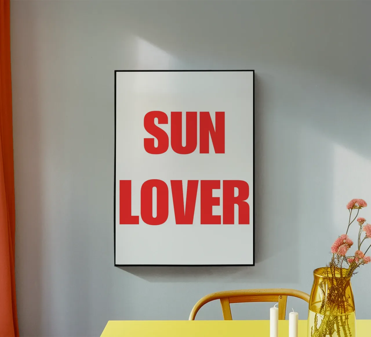 Sunlover plexiglass da Tabea Jule