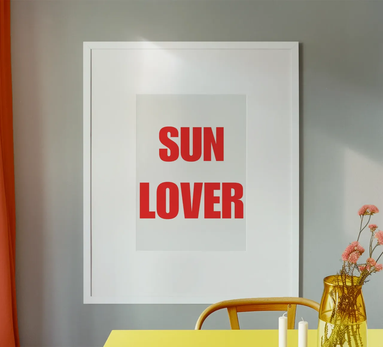 Sunlover poster da Tabea Jule