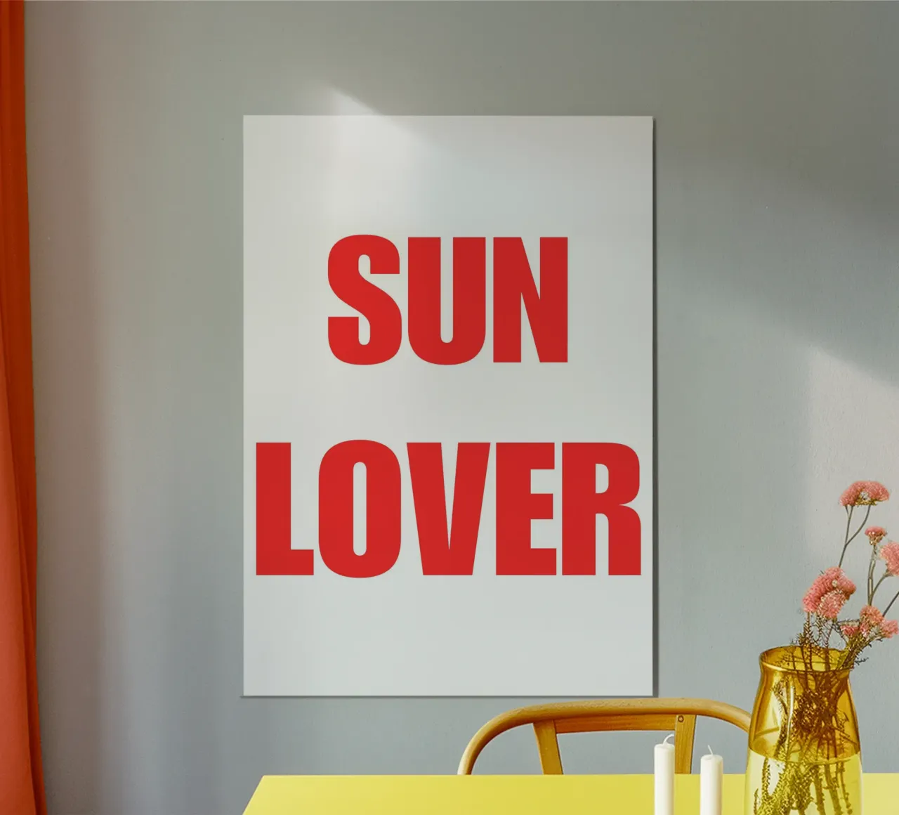 Sunlover poster da Tabea Jule