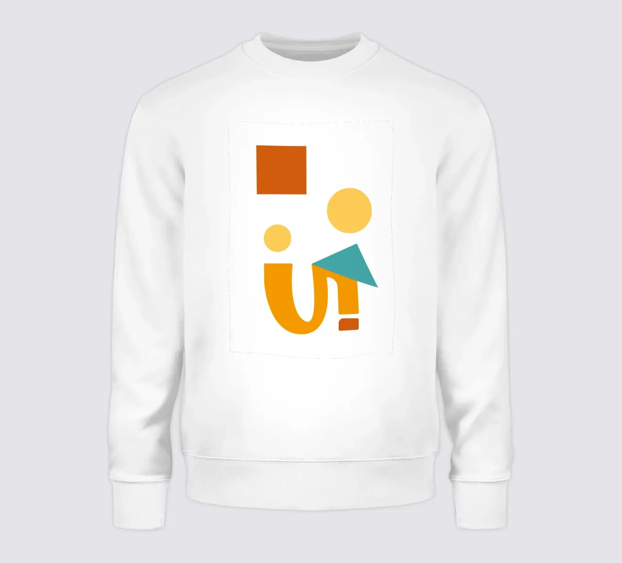 Abstrakt felpa da Tabea Jule