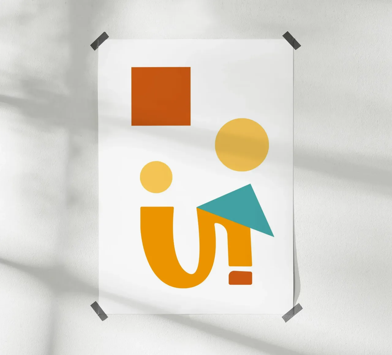 Abstrakt poster da Tabea Jule