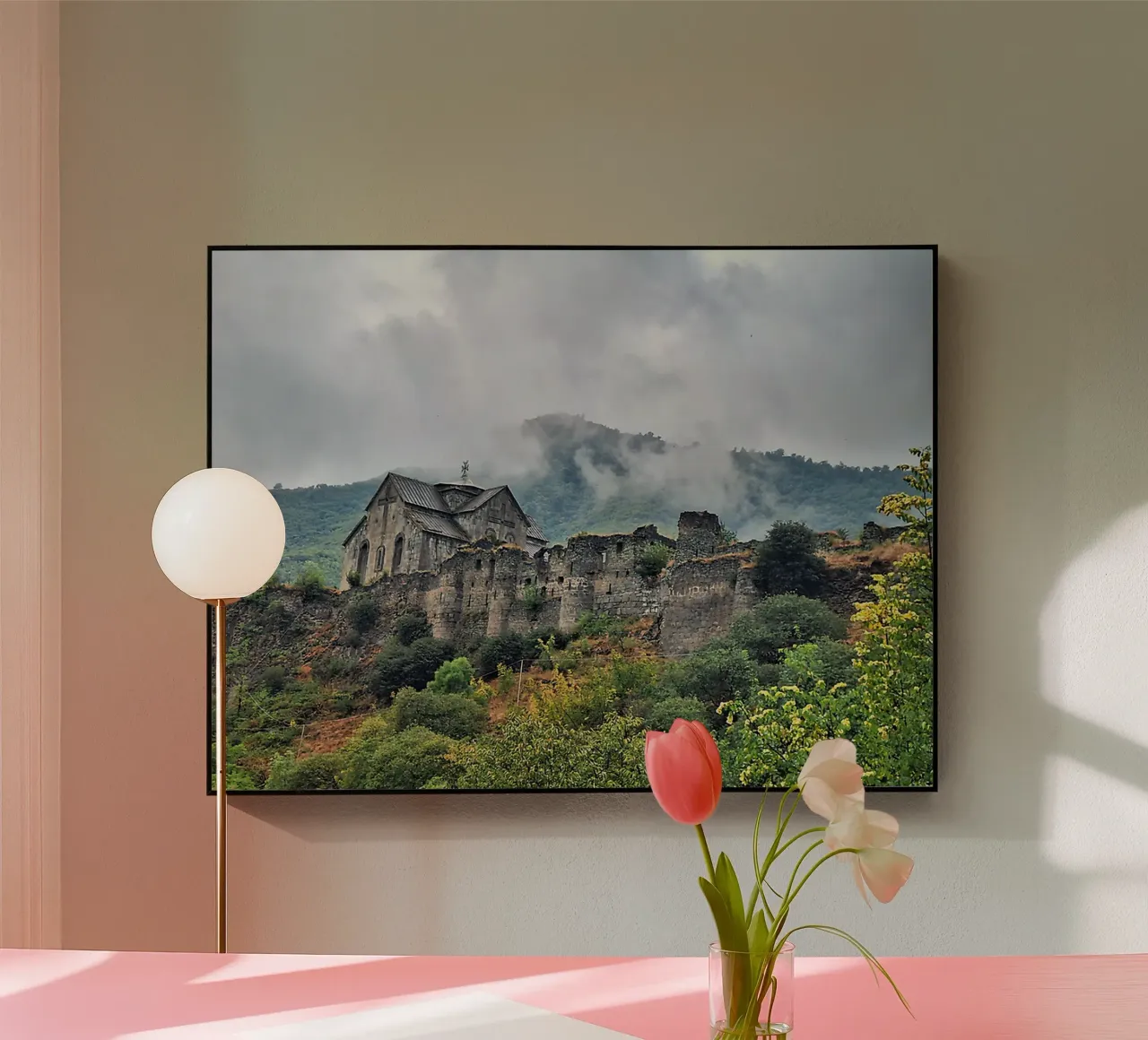 Mystical monastery plexiglass da Paige Mills