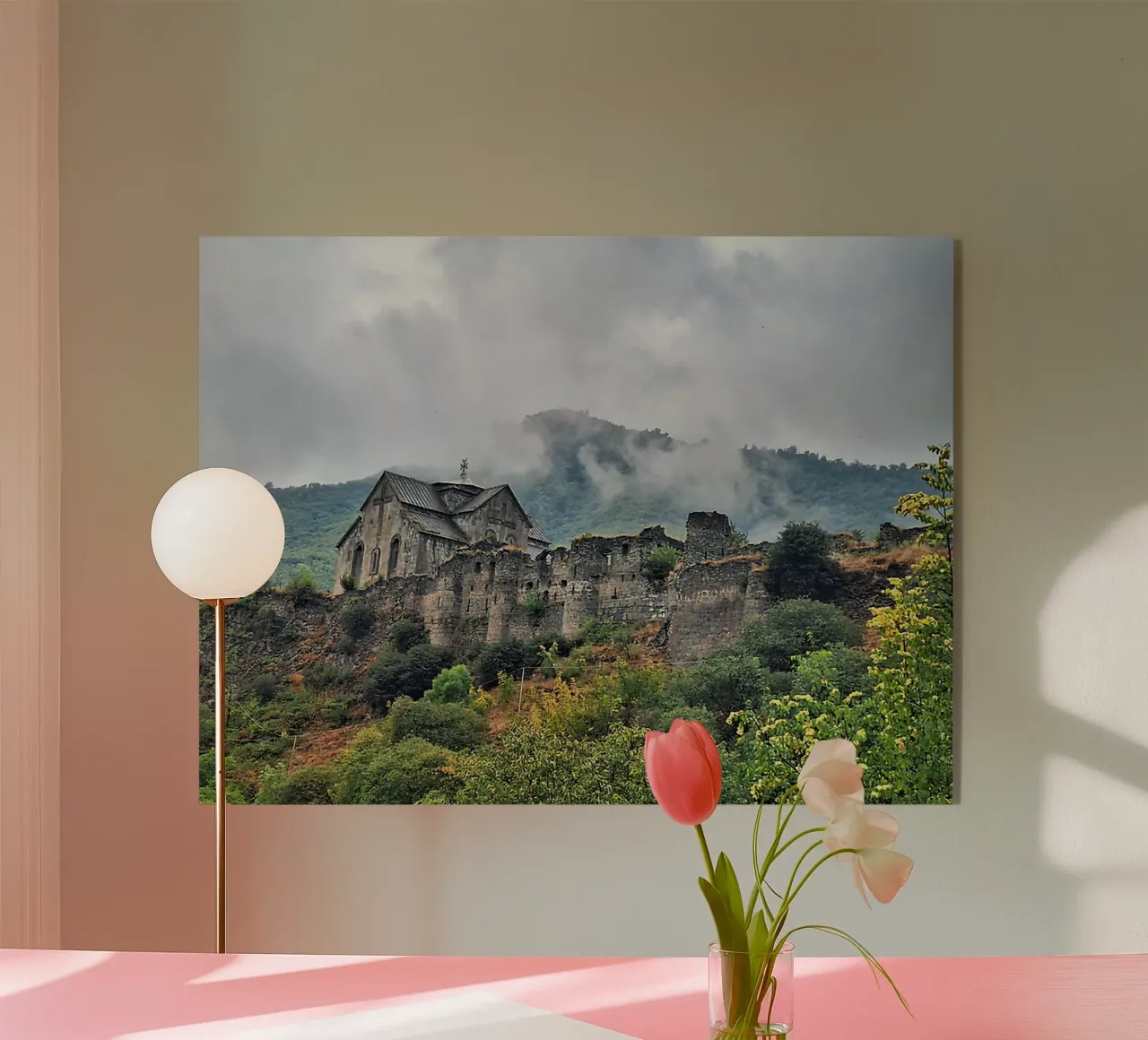 Mystical monastery plexiglass da Paige Mills