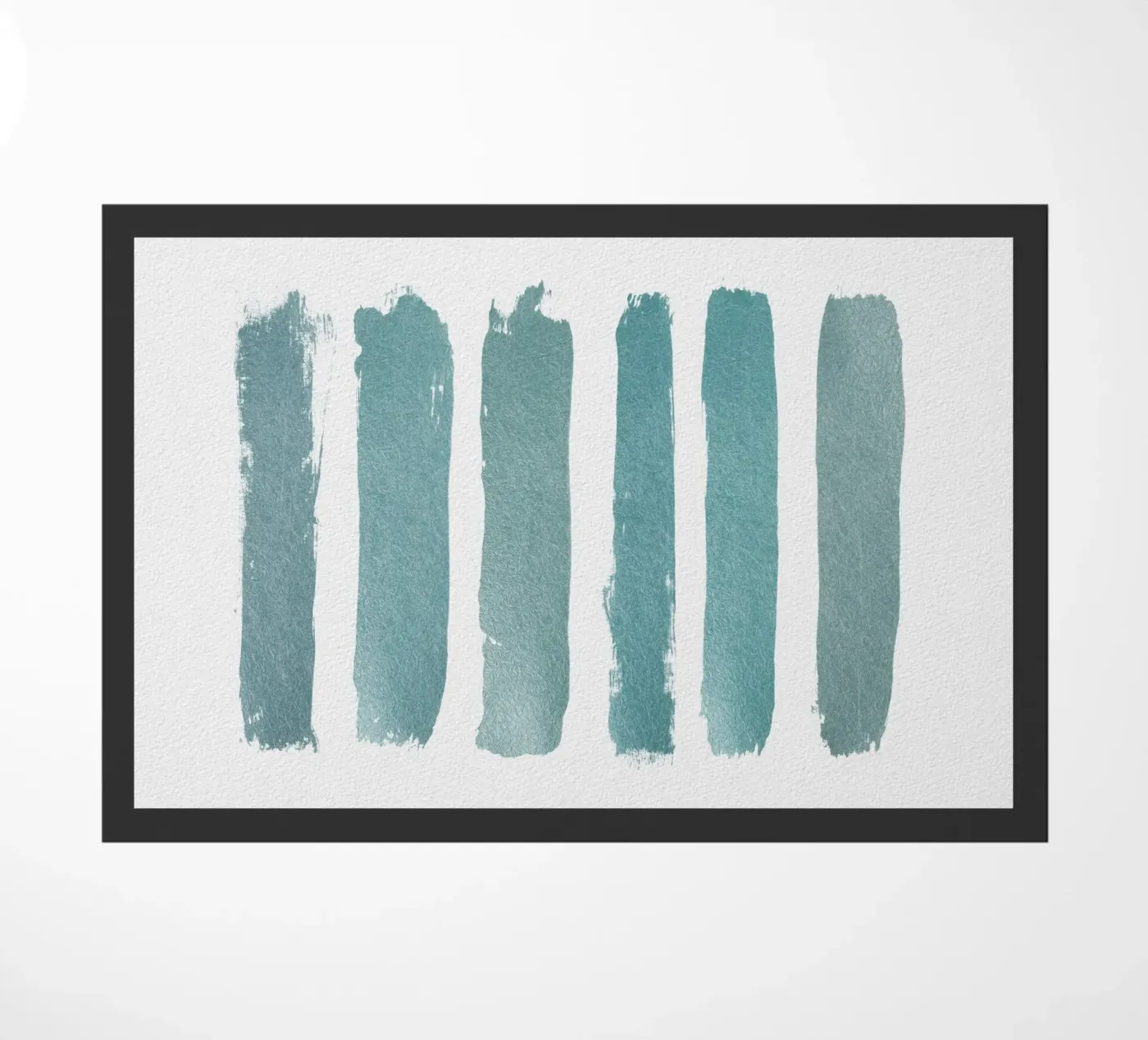 Turquoise schaduw deurmat van Orara Studio