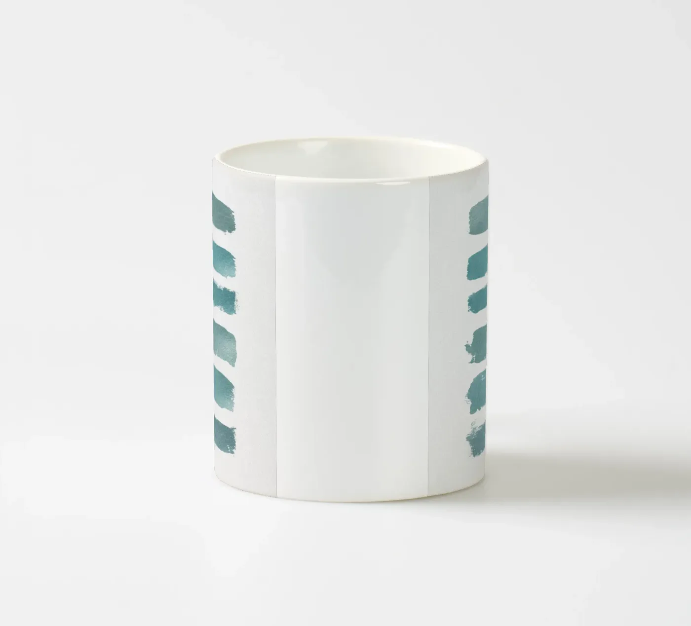 Turquoise Shadow ceramic mug by Orara Studio