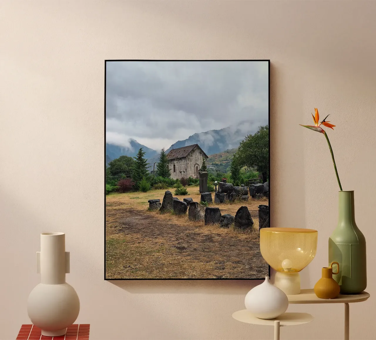 Spooky graveyard plexiglass da Paige Mills