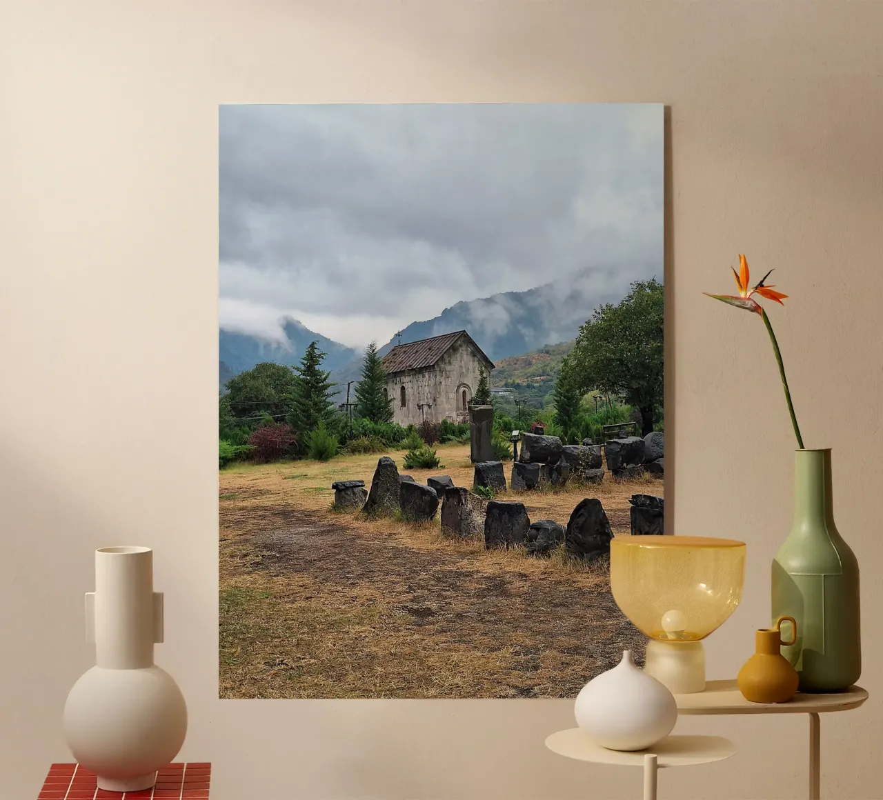 Spooky graveyard plexiglass da Paige Mills