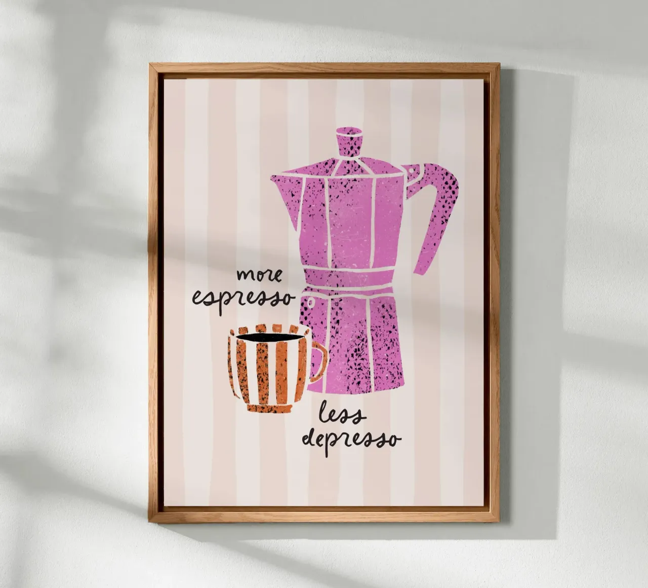 more espresso. less depresso. alluminio dibond da moDeern