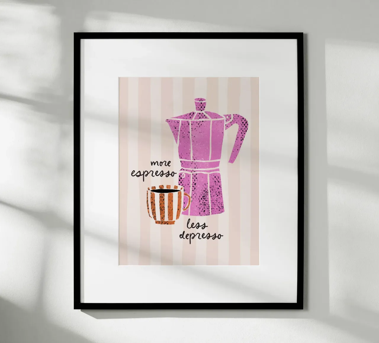 more espresso. less depresso. carta hahnemühle da moDeern