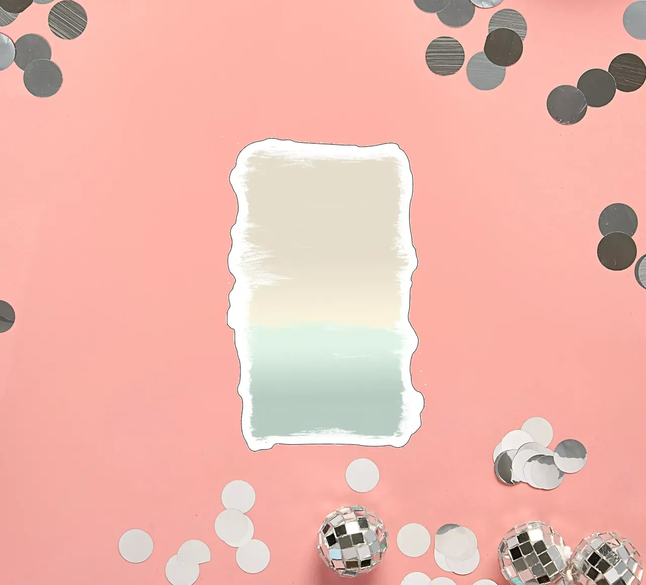Pastel Abstract Sticker von Orara Studio