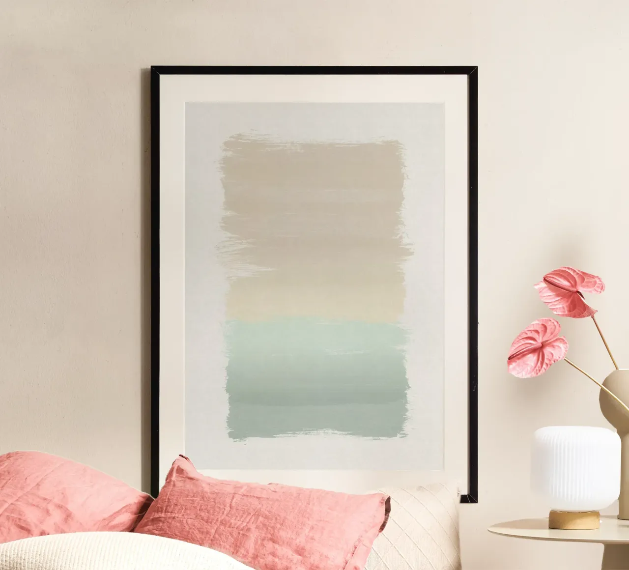 Pastel Abstract hahnemühle by Orara Studio