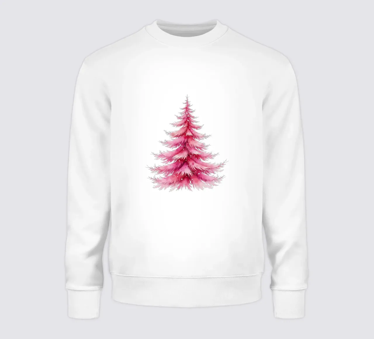 Albero di Natale_rosa felpa da Farbträume