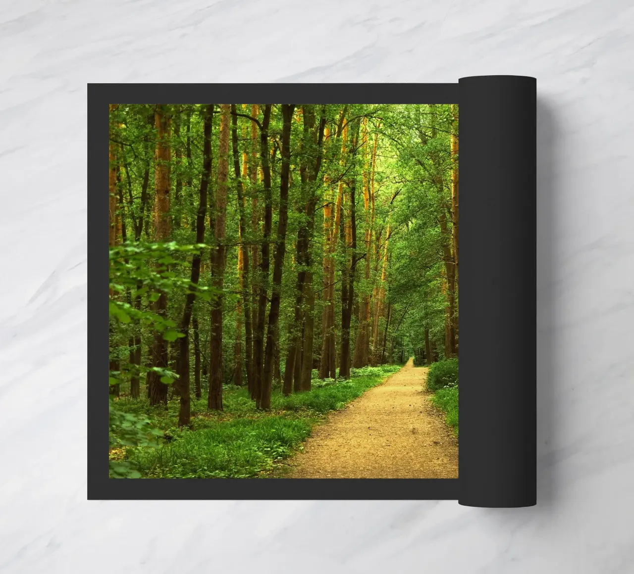 Forest path doormat by Atteloi