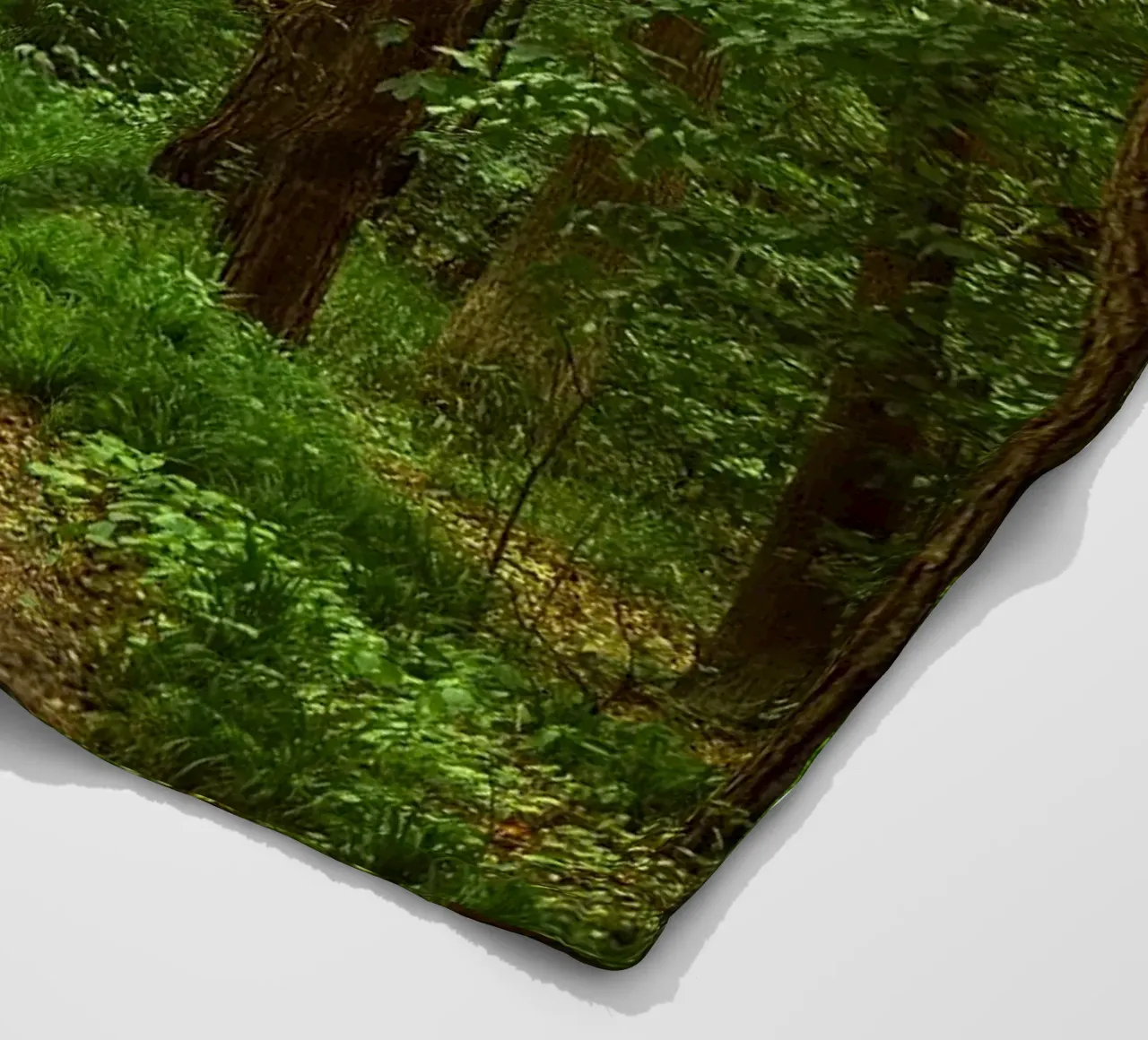 Forest path Fleecedecke von Atteloi