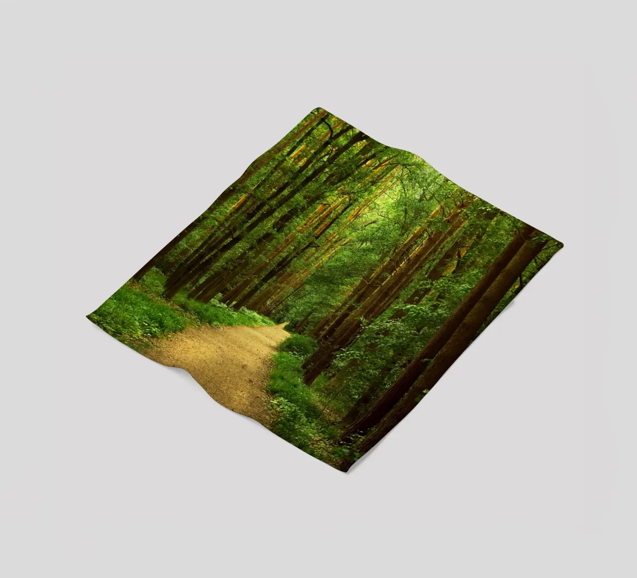 Forest path Fleecedecke von Atteloi