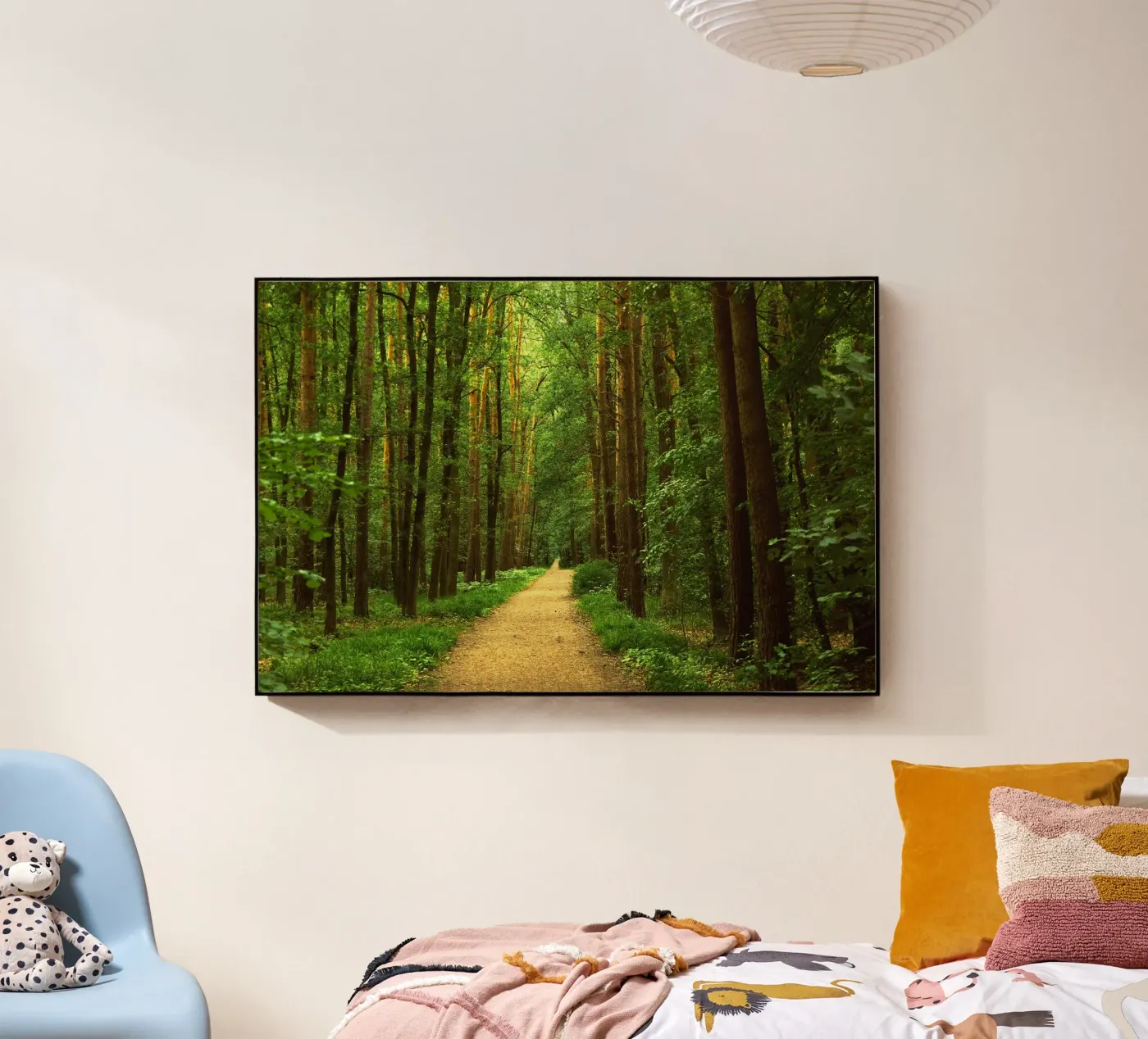 Forest path acrylic glass by Atteloi