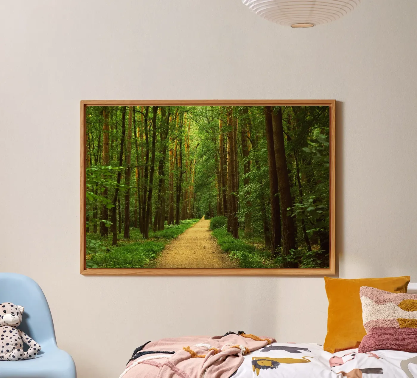 Forest path forex plate by Atteloi