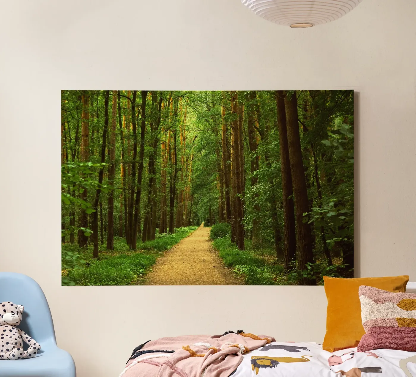 Forest path canvas by Atteloi