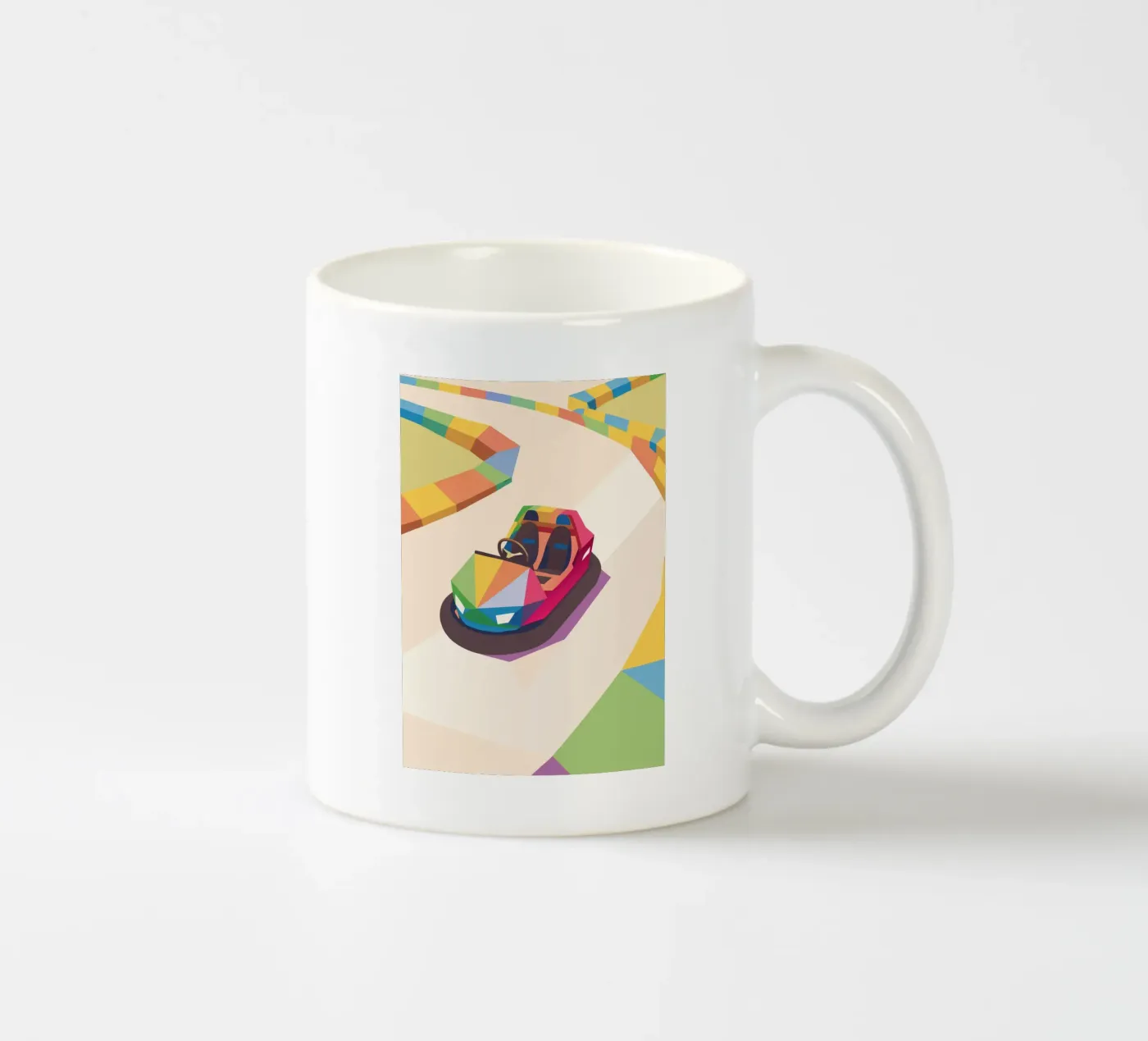Bumper Car tazza in ceramica da POLYGON SPECIAL