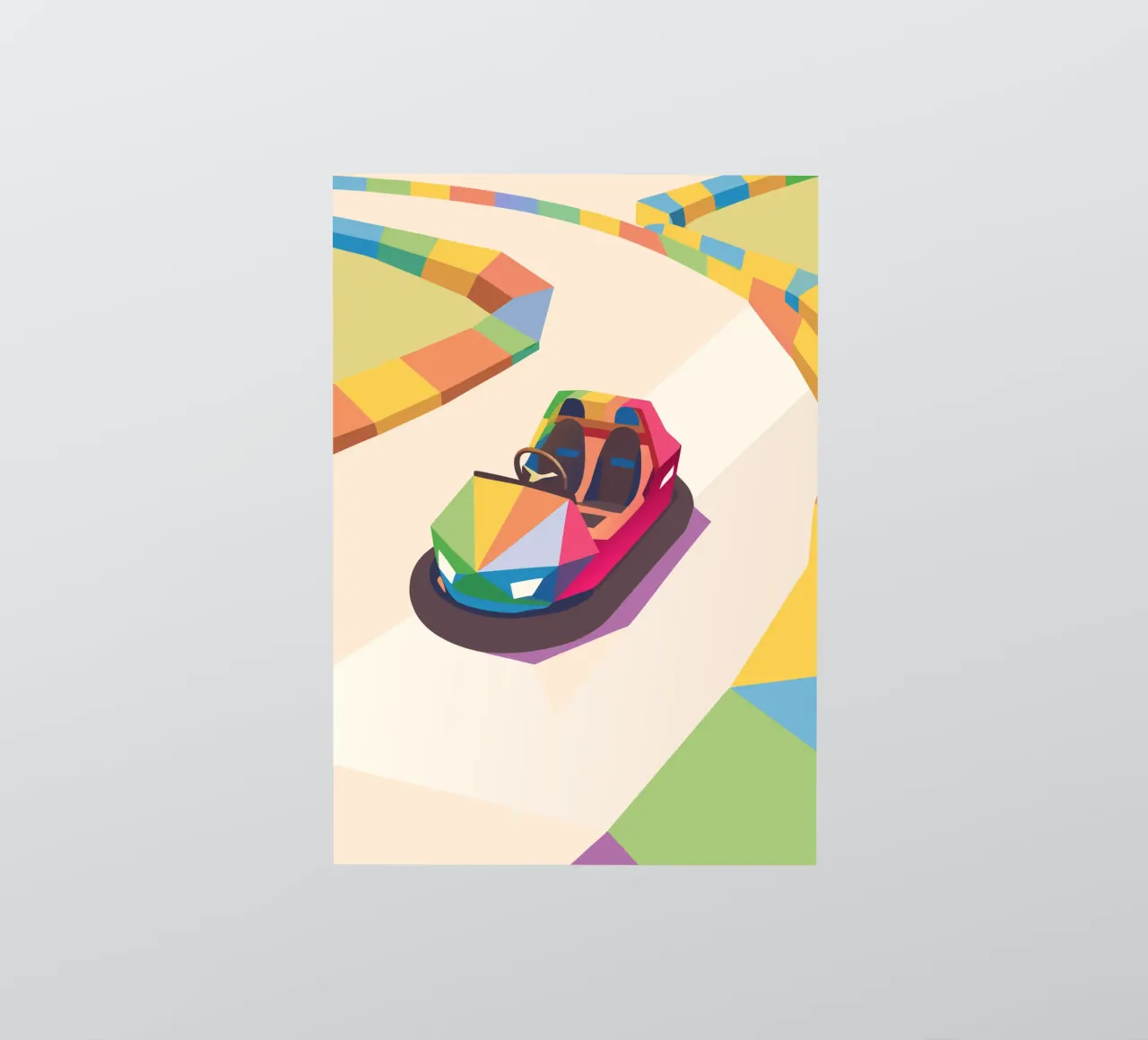 Bumper Car adesivo da POLYGON SPECIAL