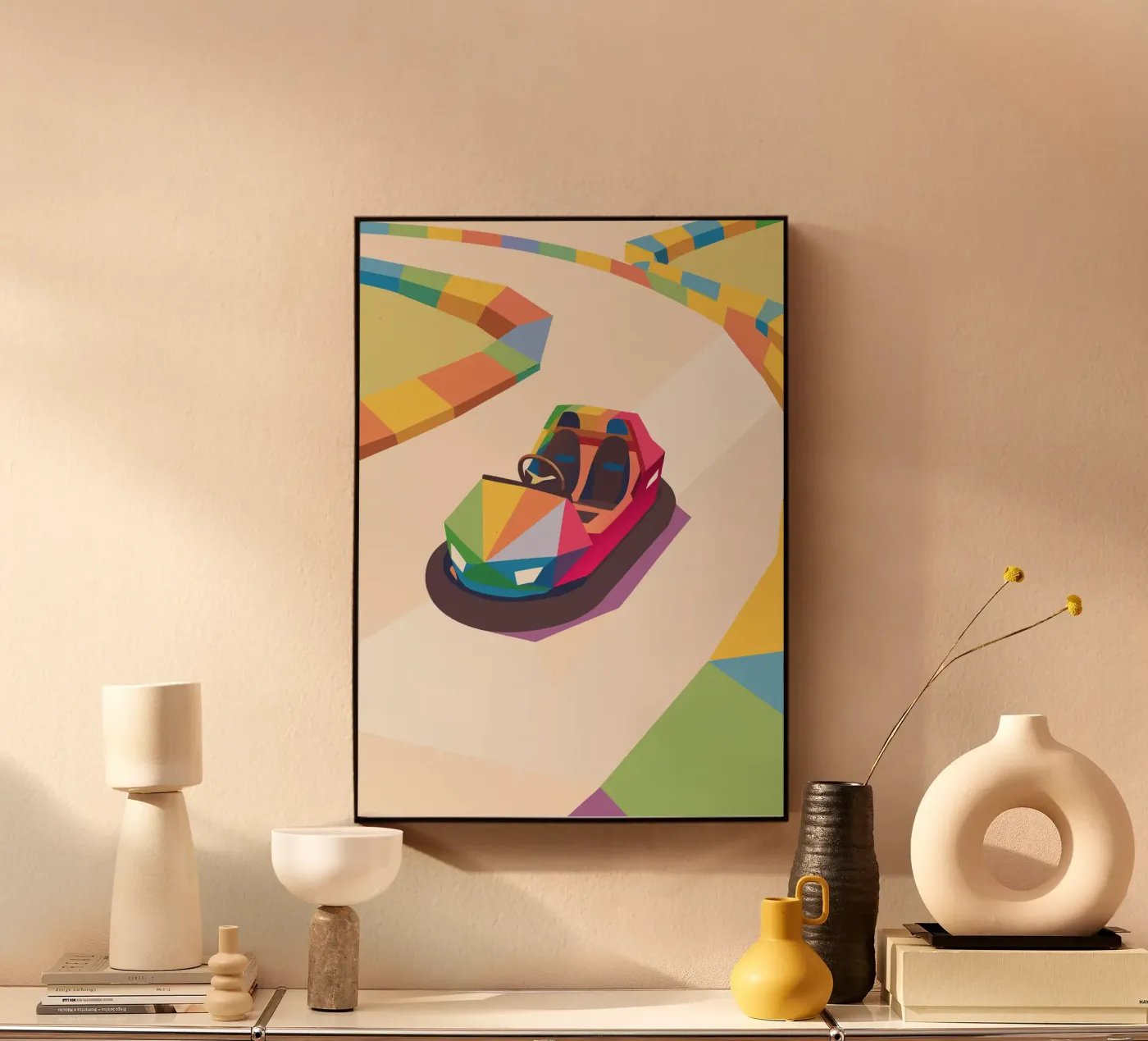 Bumper Car forex-plaat van POLYGON SPECIAL