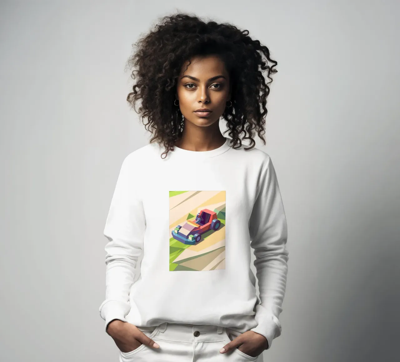 Go Kart Sweatshirt von POLYGON SPECIAL