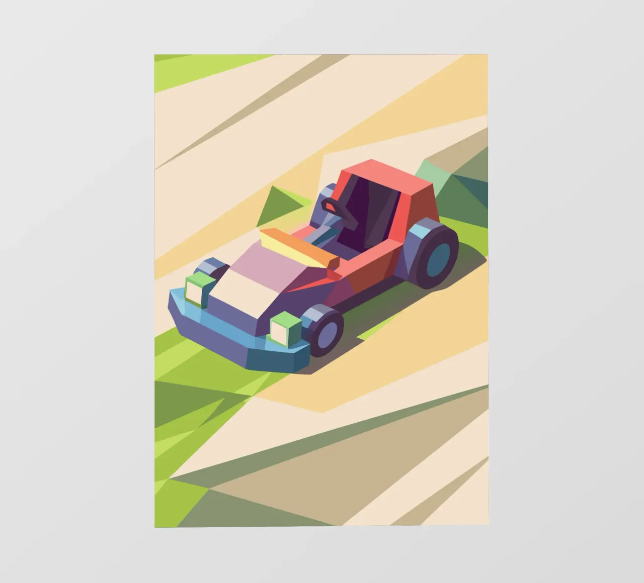 Go Kart pellicola backlit da POLYGON SPECIAL