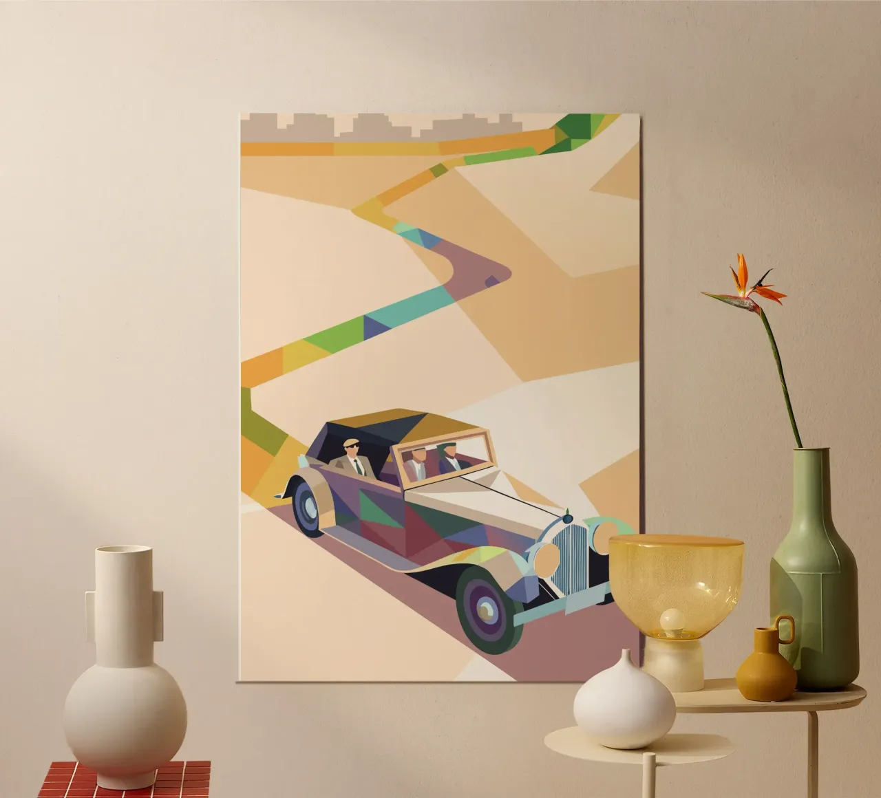 Luxus-Oldtimer Poster von POLYGON SPECIAL
