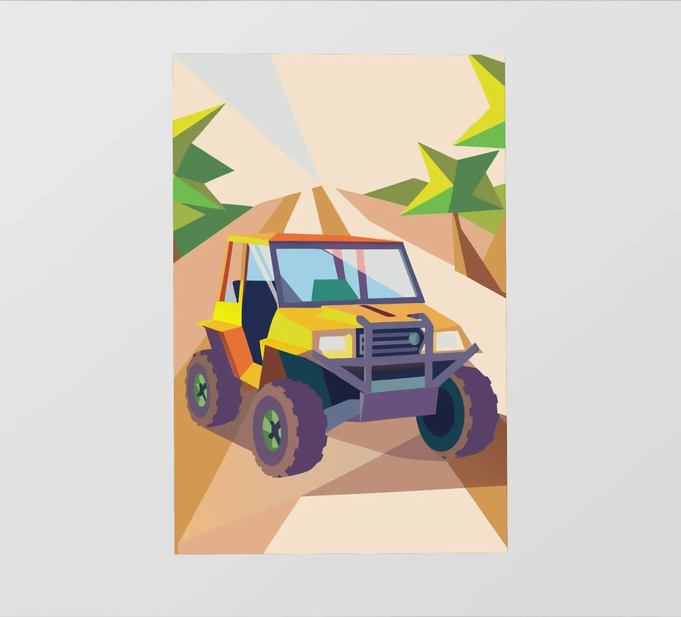 Off-Road backlit folie van POLYGON SPECIAL