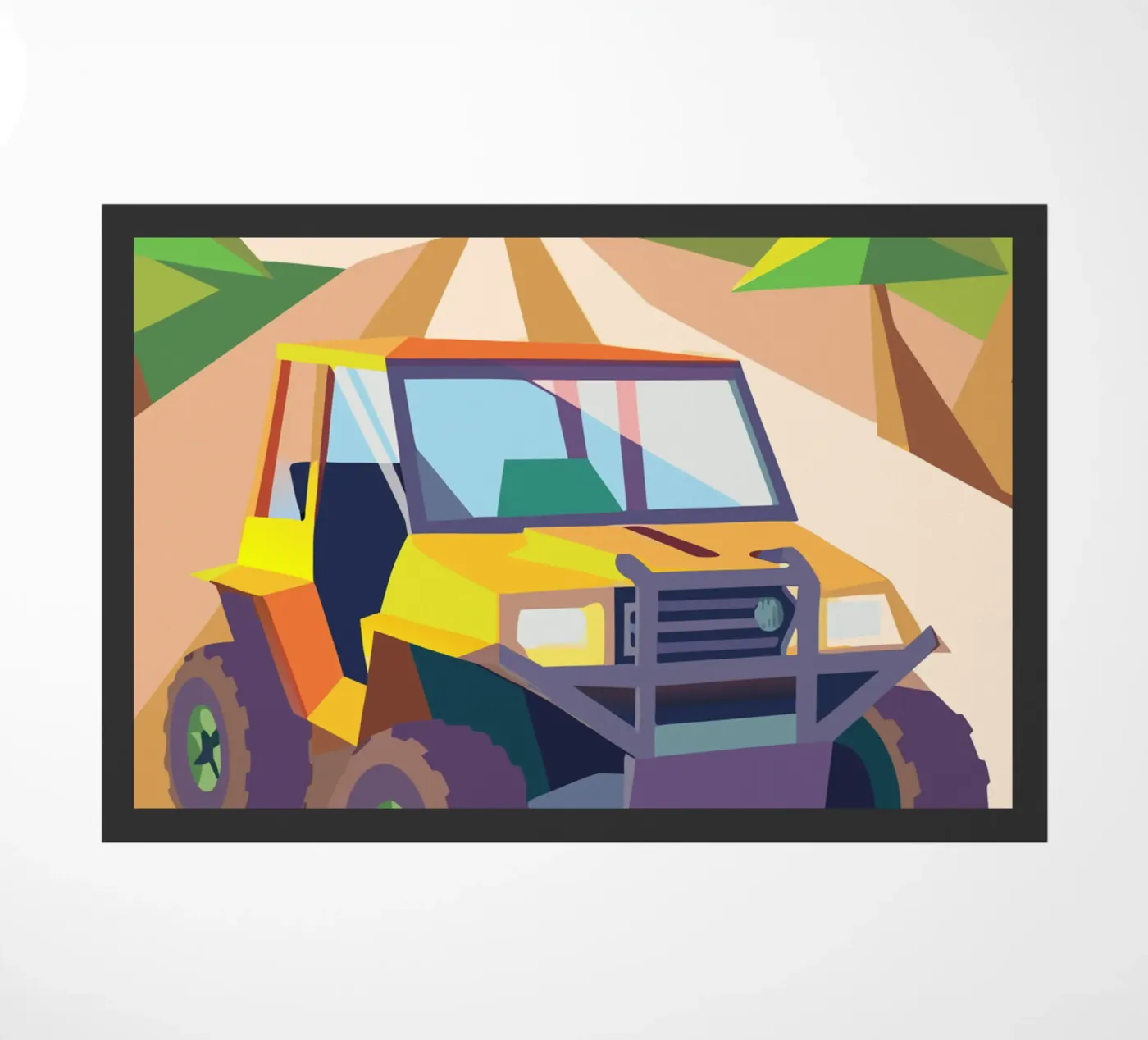Off-Road Fußmatte von POLYGON SPECIAL