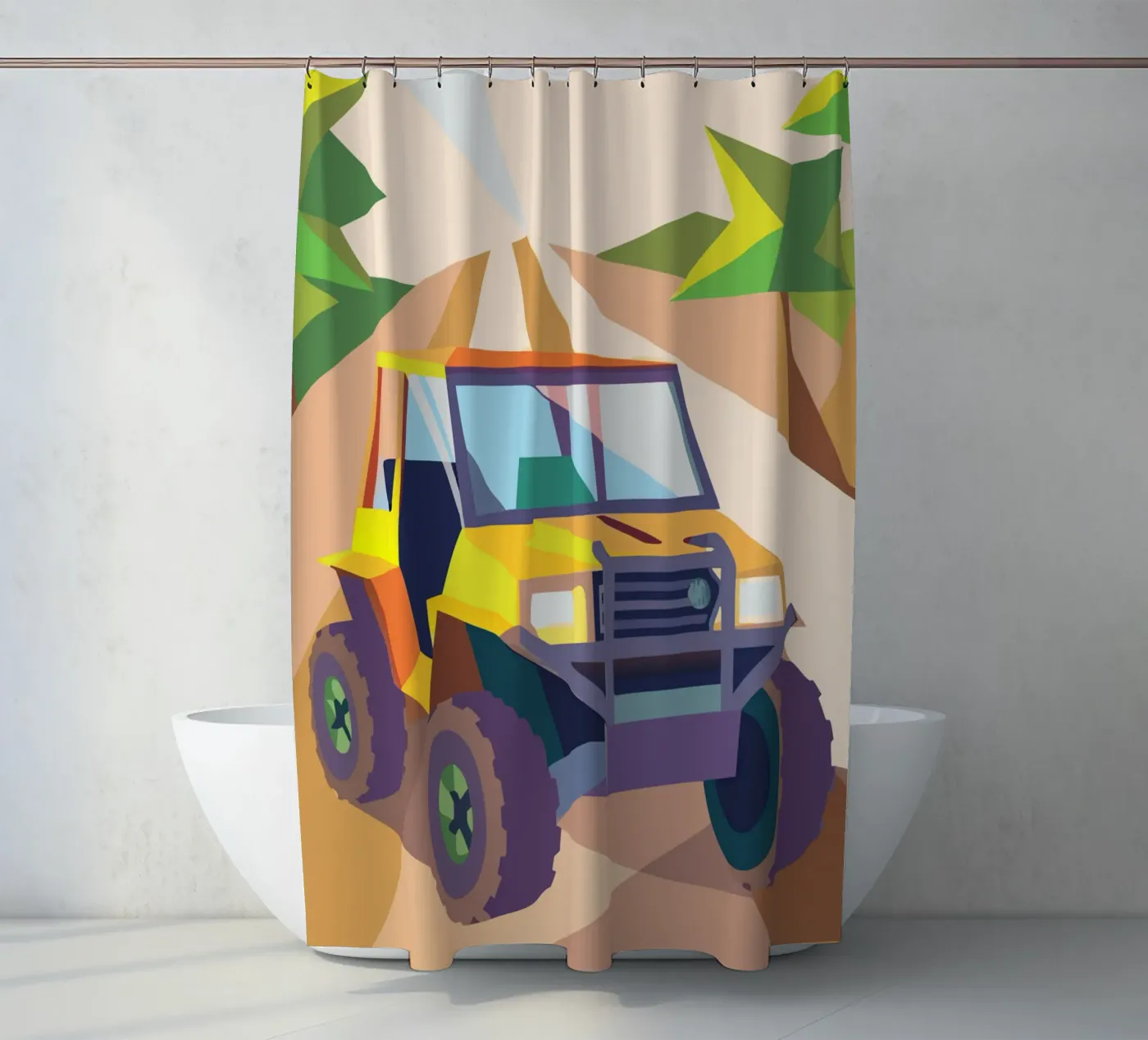 Off-Road Duschvorhang von POLYGON SPECIAL