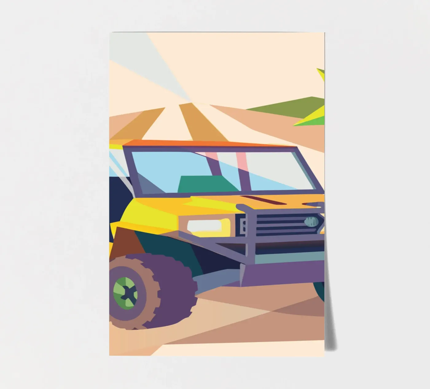 Off-Road stickervel van POLYGON SPECIAL