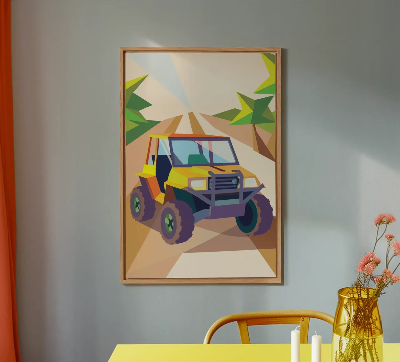 Off-Road forex plate by POLYGON SPECIAL