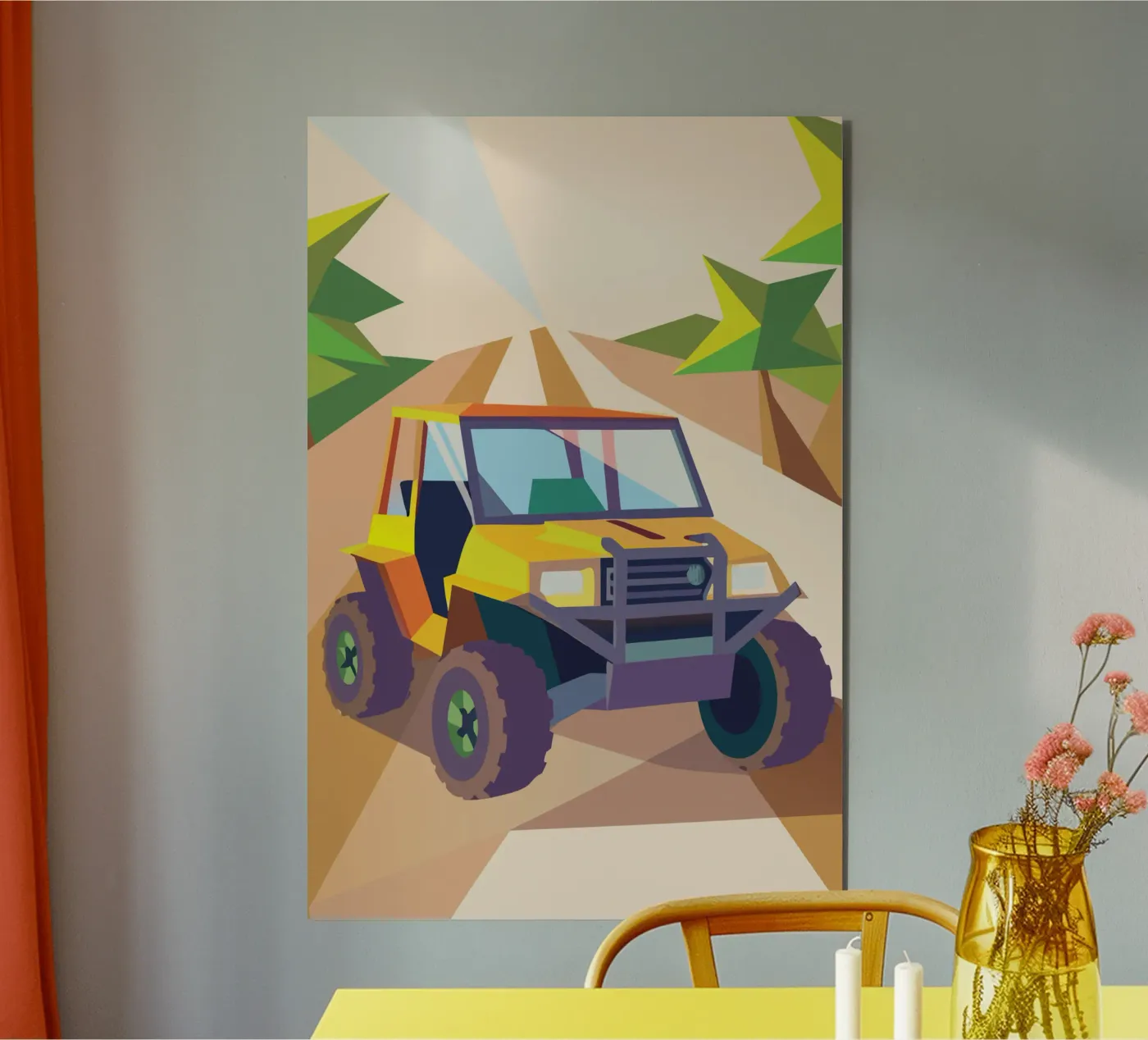 Off-Road forex plate by POLYGON SPECIAL