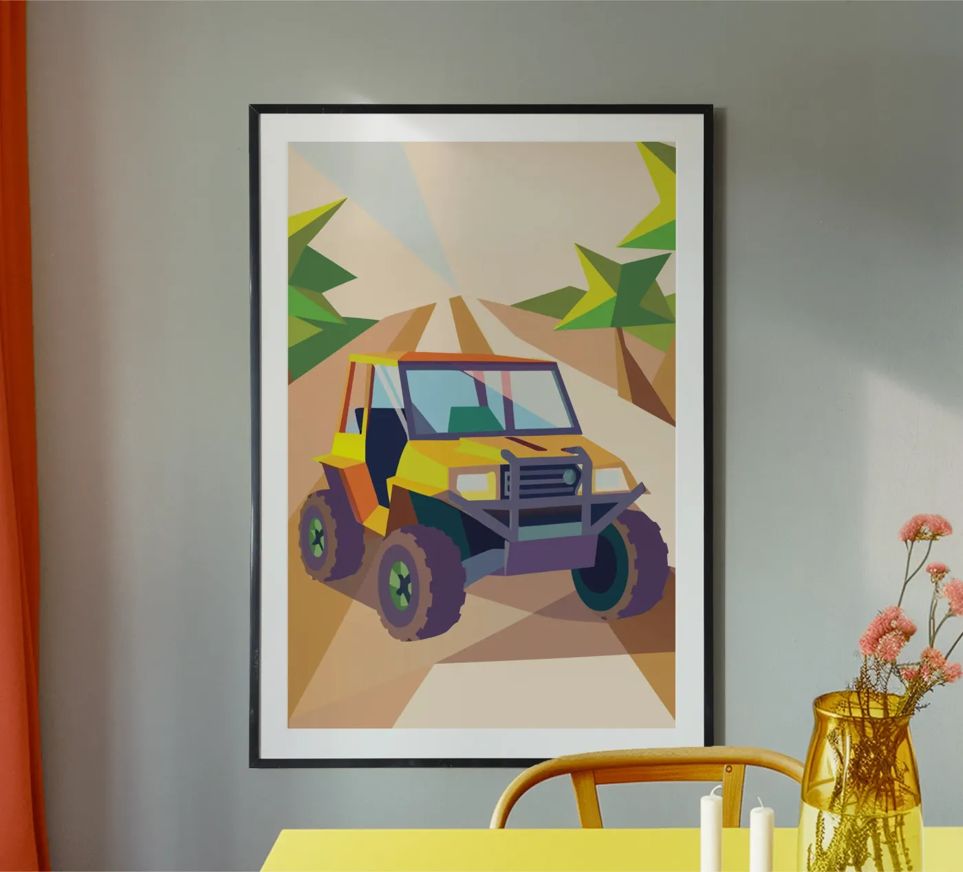 Off-Road Poster von POLYGON SPECIAL