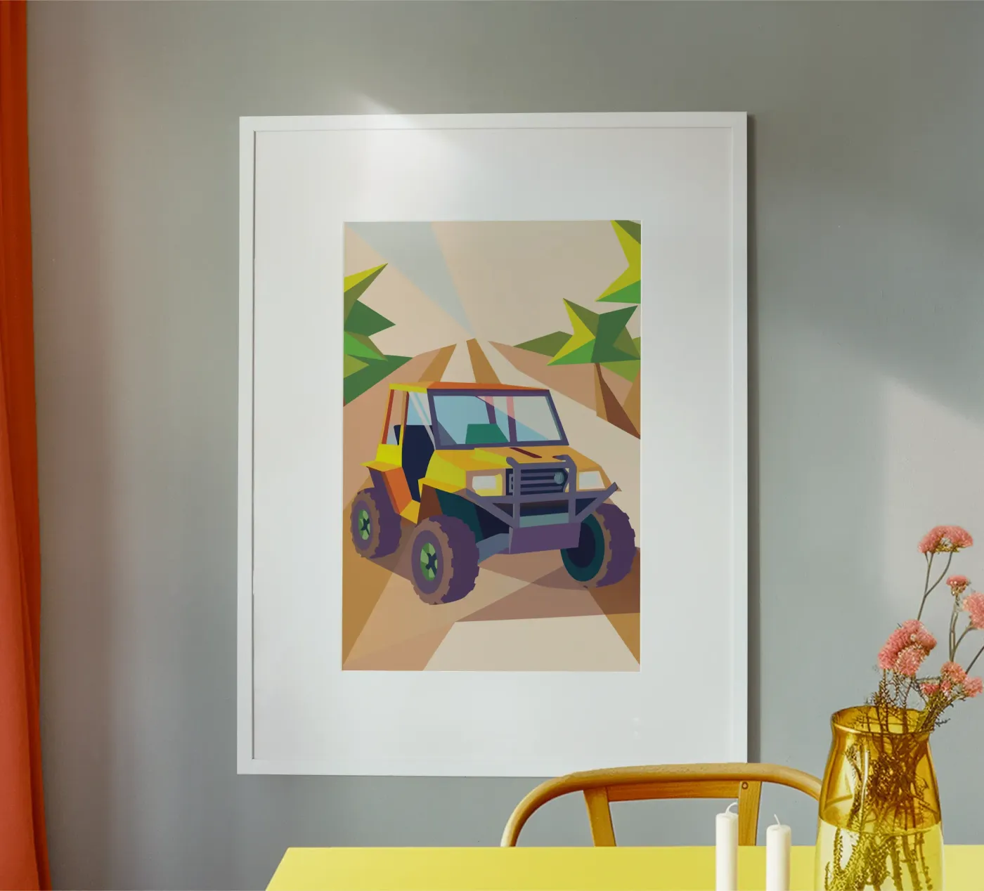 Off-Road Poster von POLYGON SPECIAL