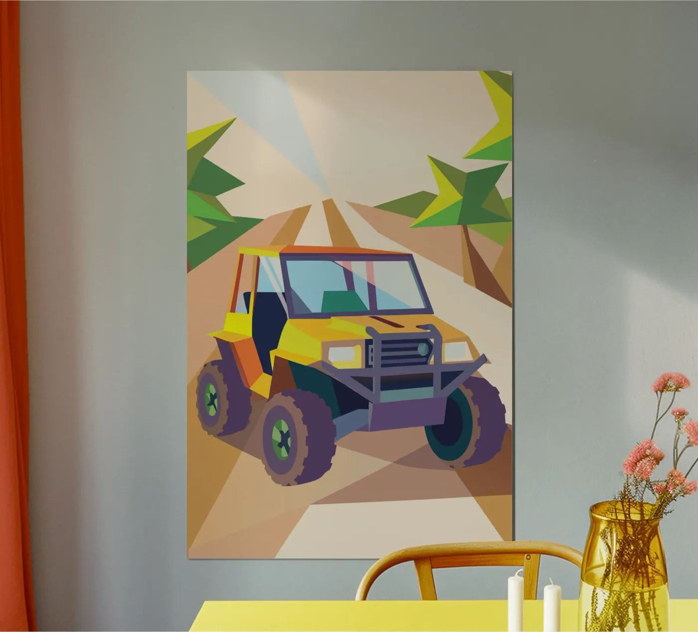 Off-Road Poster von POLYGON SPECIAL