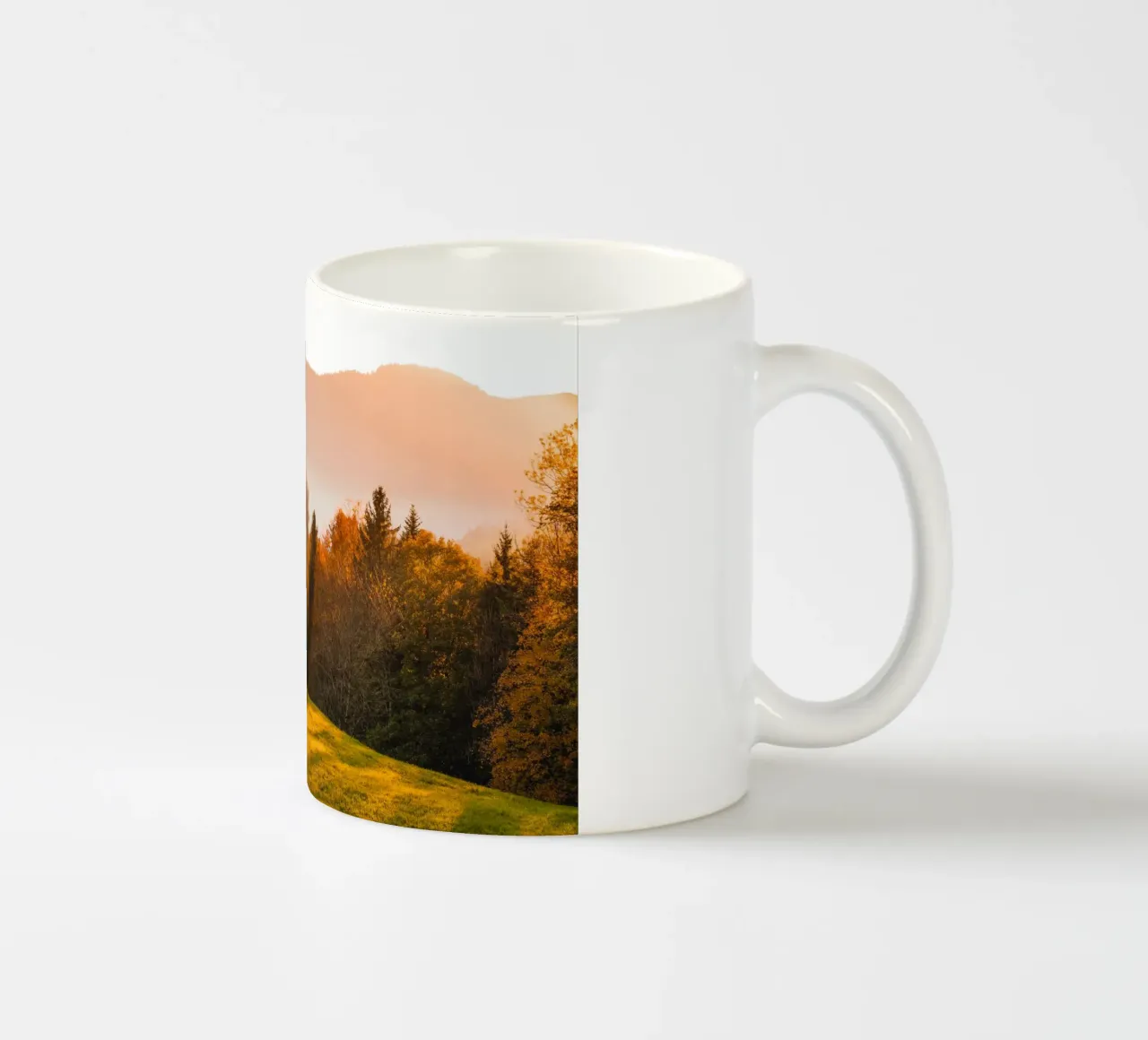 Albero d'autunno in Svizzera tazza in ceramica da Marcel Bisig