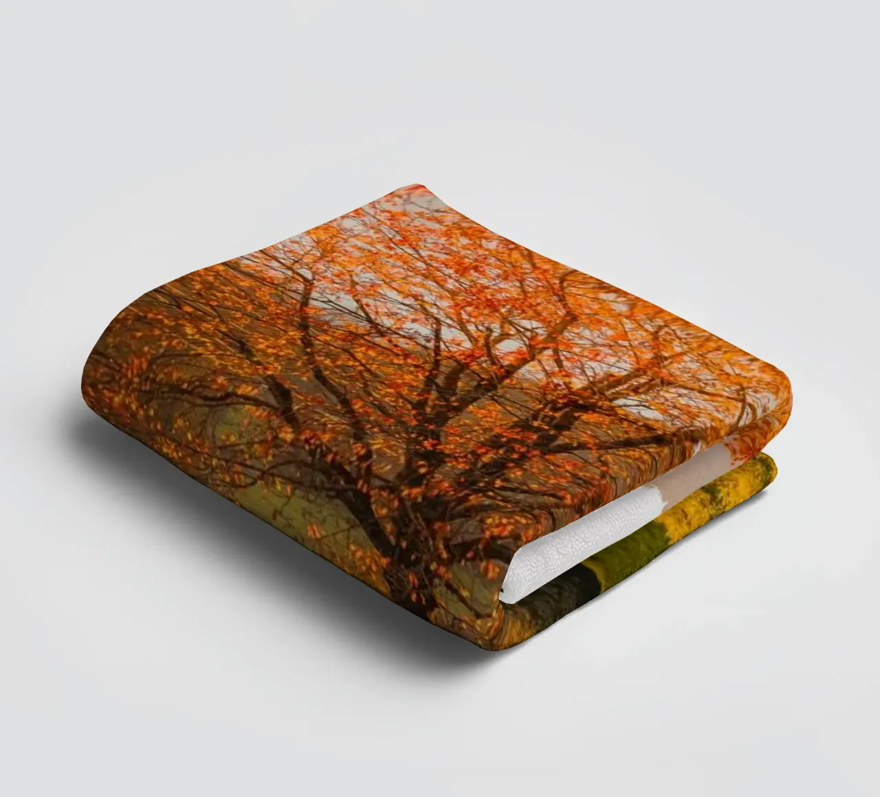 Herbstbaum in der Schweiz Handtuch von Marcel Bisig