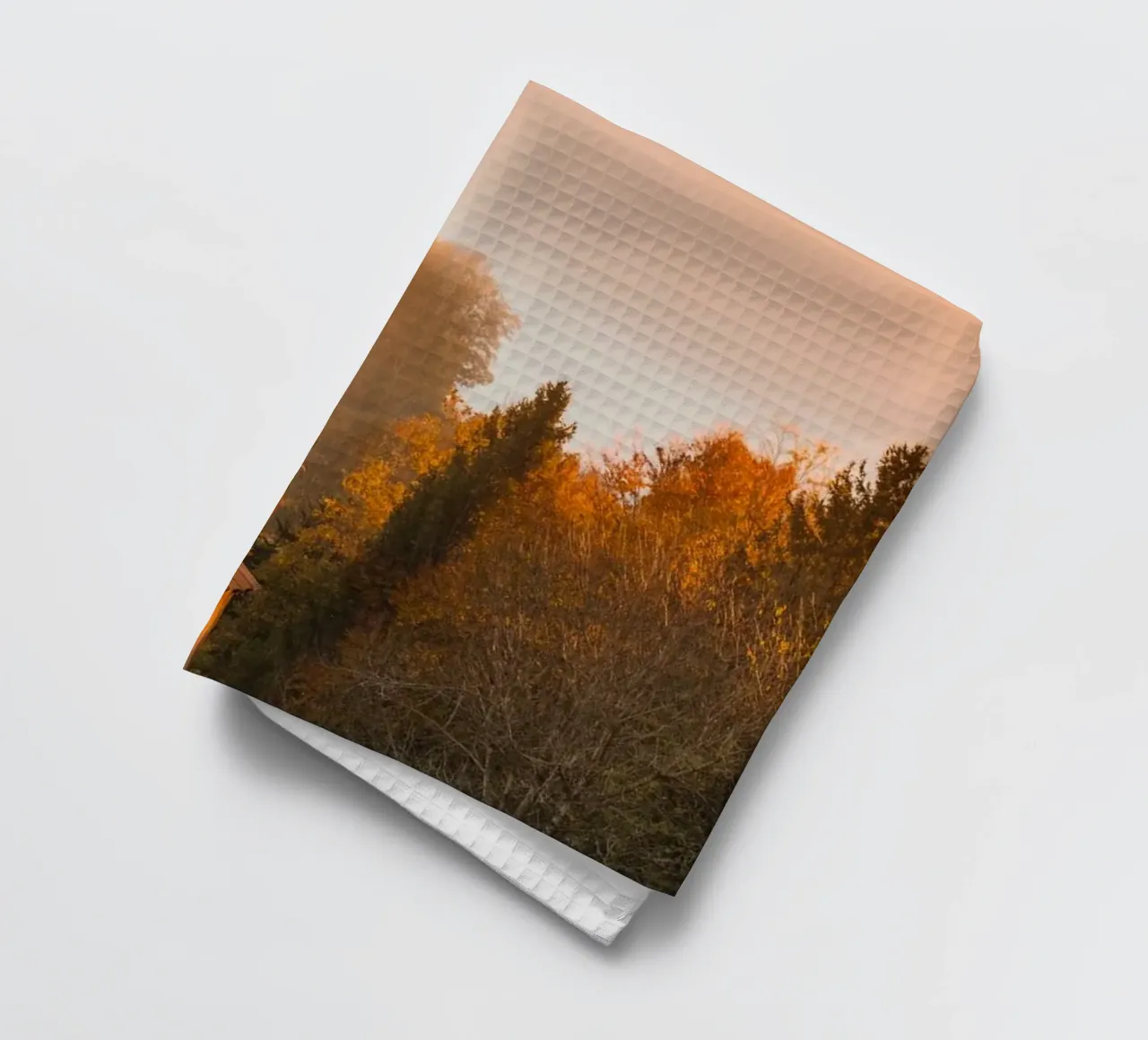 Herbstbaum in der Schweiz Geschirrtuch von Marcel Bisig