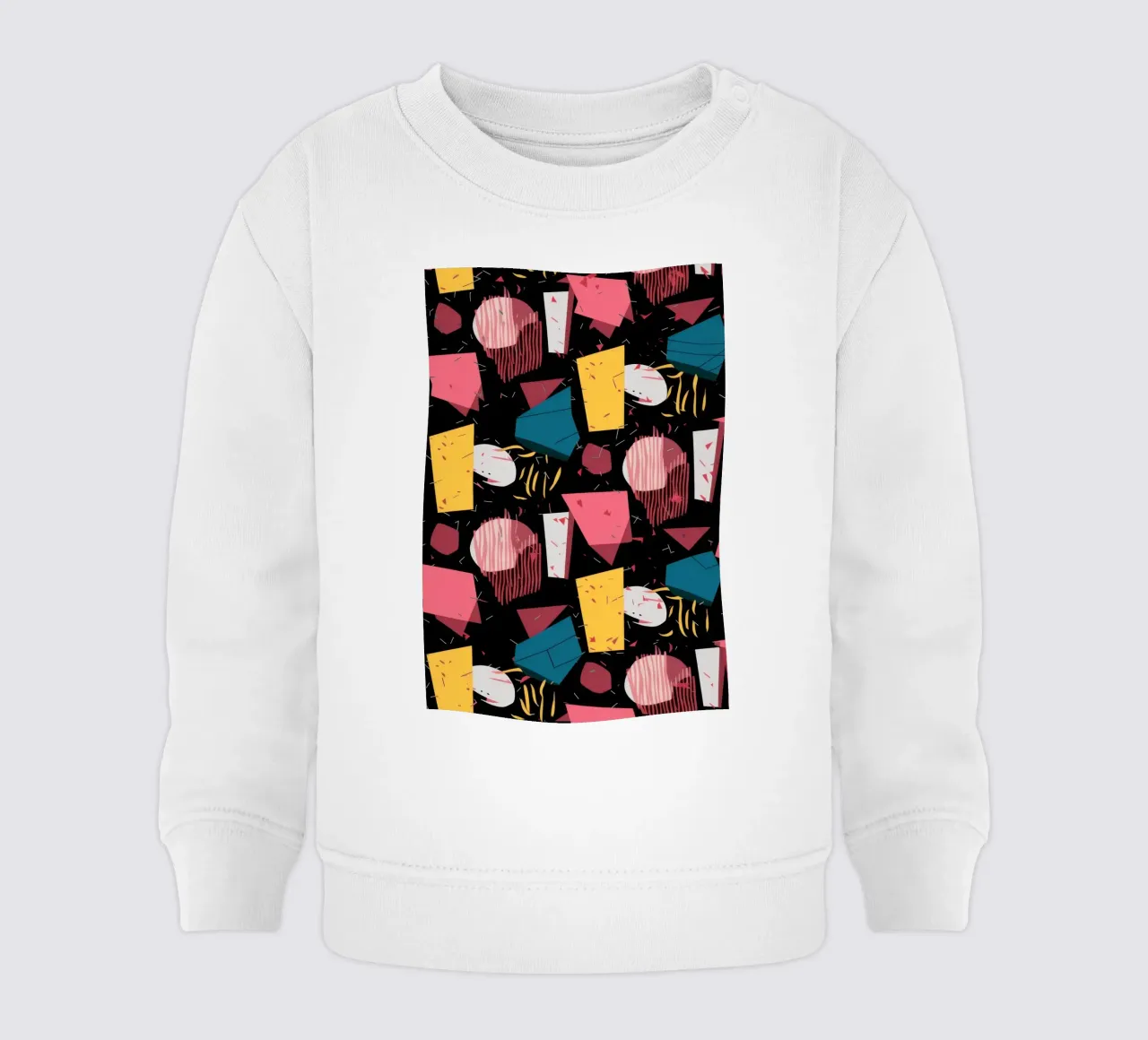 Retro Shape Confetti felpa neonato da Solace Light