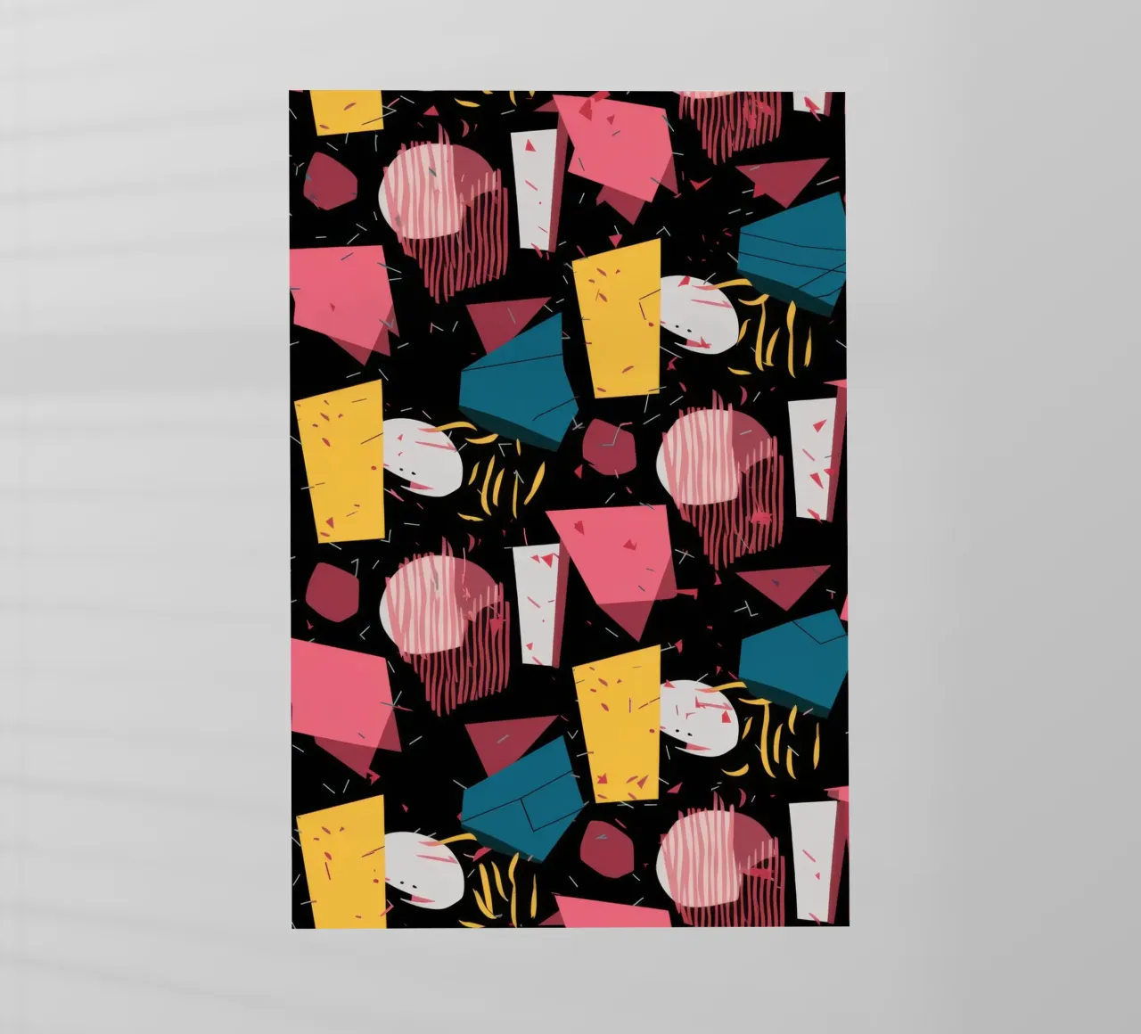 Retro Shape Confetti pellicola backlit da Solace Light