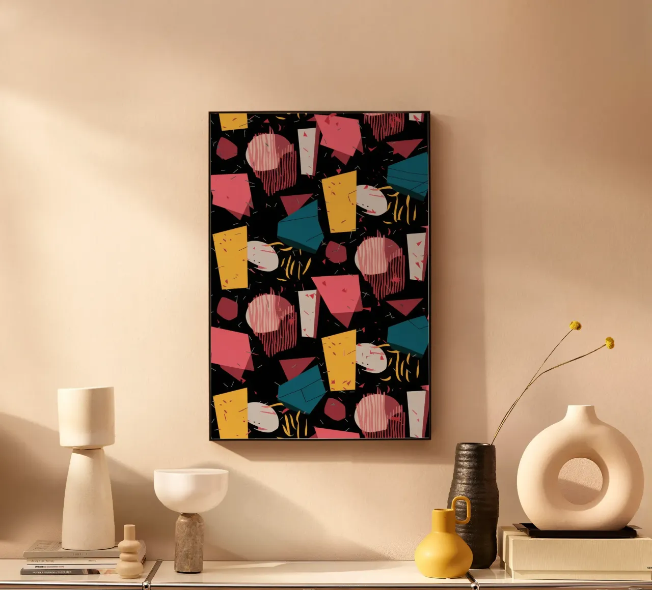 Retro Shape Confetti plexiglass da Solace Light